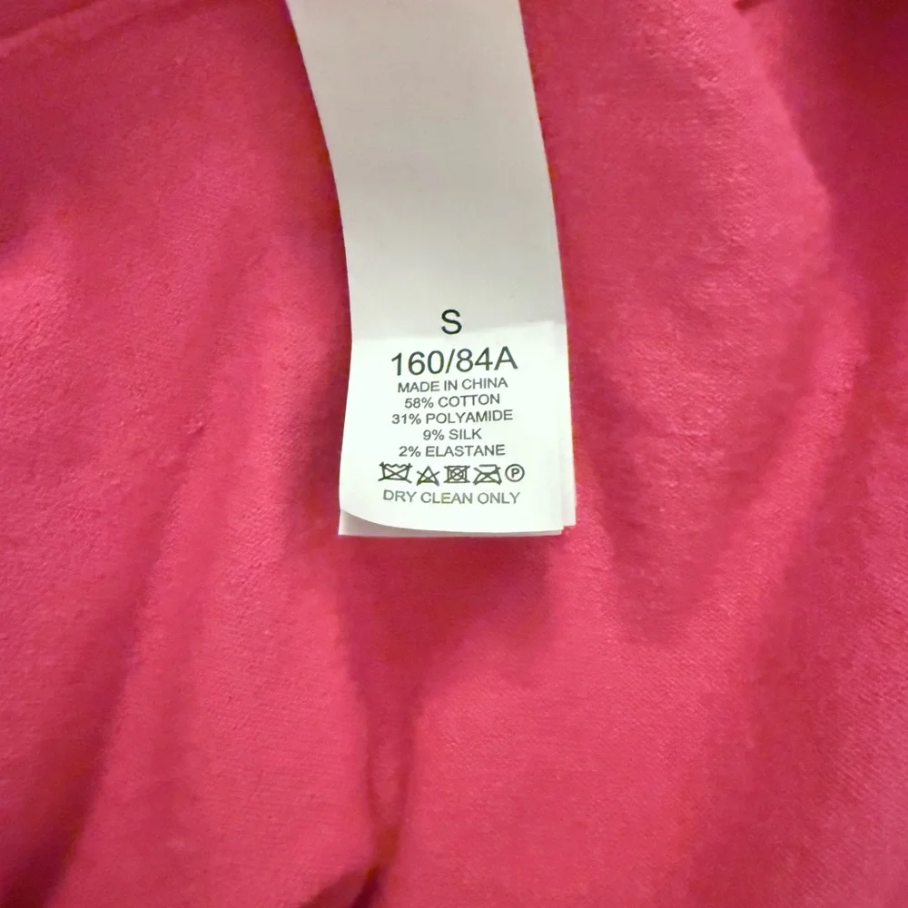NWT KATE SPADE Bright Rose‎ Pink V Neck Sweater Dress - Picture 5 of 5